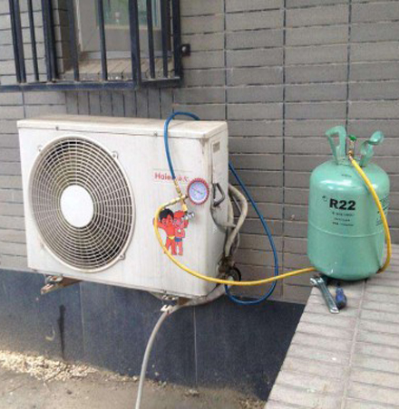 右江空调加氟